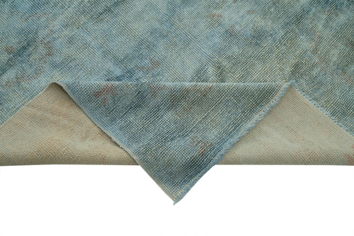 Tebriz Blue Classic Cotton Wool Handmade Area Rug 11'3'' x 14'10''