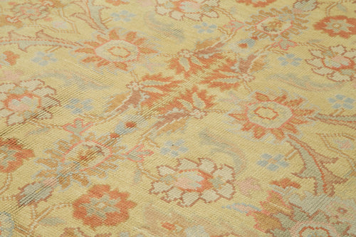 Handmade Area Rug – Classic Beige Turkish Hand Knotted Wool Carpet 8'x10'