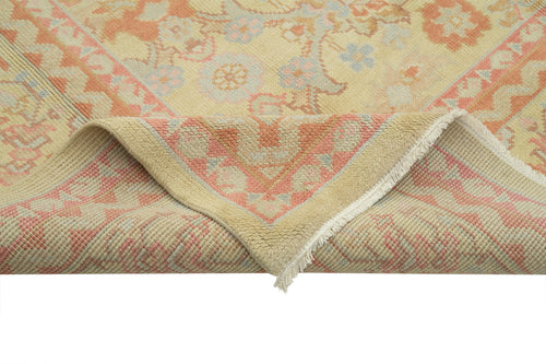 Handmade Area Rug – Classic Beige Turkish Hand Knotted Wool Carpet 8'x10'