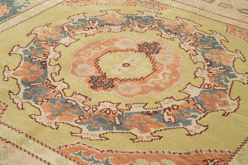 Tebriz Beige Classic Cotton Wool Handmade Area Rug 8'0'' x 10'2''