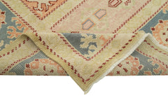 Tebriz Beige Classic Cotton Wool Handmade Area Rug 8'0'' x 10'2''