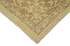Tebriz Beige Classic Cotton Wool Handmade Area Rug 10'2'' x 12'6''