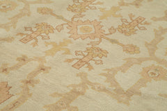 Tebriz Beige Classic Cotton Wool Handmade Area Rug 8'0'' x 10'0''