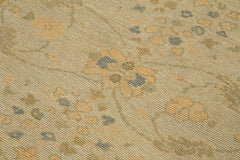 Tebriz Beige Classic Cotton Wool Handmade Area Rug 3'9'' x 6'0''