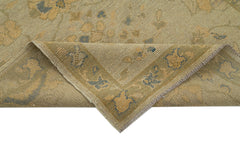 Tebriz Beige Classic Cotton Wool Handmade Area Rug 3'9'' x 6'0''