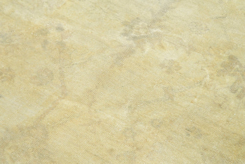 Tebriz Beige Classic Cotton Wool Handmade Area Rug 4'11'' x 7'2''