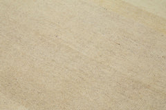 Handmade Area Rug – Classic Beige Turkish Hand Knotted Carpet 3'5''x4'10'' Wool Cotton