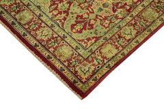 Tebriz Red Classic Cotton Wool Handmade Area Rug 2'11'' x 5'1''
