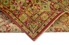 Tebriz Red Classic Cotton Wool Handmade Area Rug 2'11'' x 5'1''