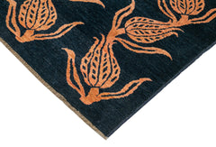 Tebriz Blue Classic Cotton Wool Handmade Area Rug 5'9'' x 7'10''