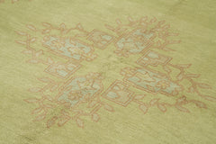 Handmade Area Rug – Classic Beige 6x9 Wool Cotton Vintage Turkish Carpet