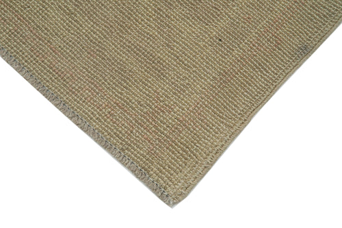 Tebriz Beige Classic Cotton Wool Handmade Area Rug 2'4'' x 11'6''
