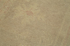 Tebriz Beige Classic Cotton Wool Handmade Area Rug 2'4'' x 11'6''