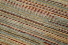 Tebriz Beige Classic Cotton Wool Handmade Area Rug 2'11'' x 9'3''