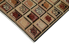 Tebriz Beige Classic Cotton Wool Handmade Area Rug 2'6'' x 16'0''