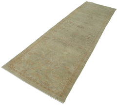 Tebriz Beige Classic Cotton Wool Handmade Area Rug 2'11'' x 11'5''
