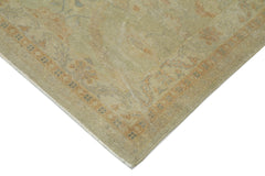 Tebriz Beige Classic Cotton Wool Handmade Area Rug 2'11'' x 11'5''