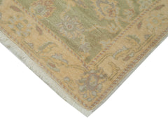 Tebriz Beige Classic Cotton Wool Handmade Area Rug 2'8'' x 12'0''