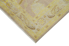 Tebriz Beige Classic Cotton Wool Handmade Area Rug 2'10'' x 11'10''