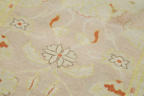 Tebriz Beige Classic Cotton Wool Handmade Area Rug 2'10'' x 11'10''