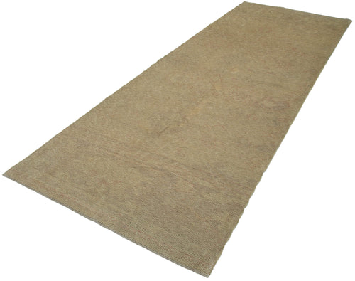 Tebriz Beige Classic Cotton Wool Handmade Area Rug 3'10'' x 11'7''