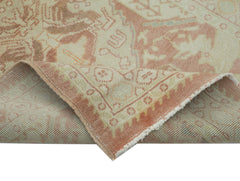 Tebriz Beige Classic Cotton Wool Handmade Area Rug 3'1'' x 9'10''