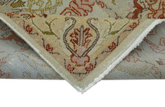 Tebriz Beige Classic Cotton Wool Handmade Area Rug 2'6'' x 13'8''