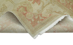 Tebriz Beige Classic Cotton Wool Handmade Area Rug 2'6'' x 13'3''
