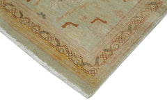 Tebriz Beige Classic Cotton Wool Handmade Area Rug 2'7'' x 12'0''