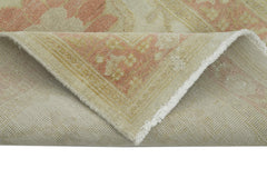 Tebriz Beige Classic Cotton Wool Handmade Area Rug 2'4'' x 9'11''