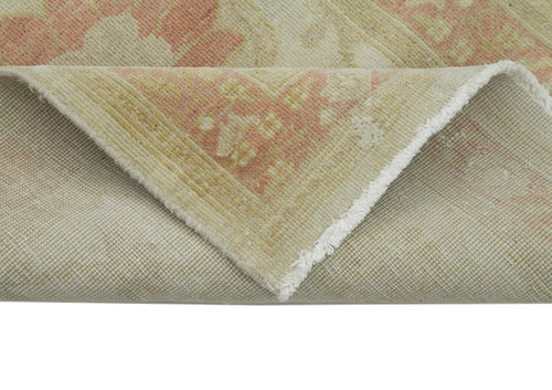 Tebriz Beige Classic Cotton Wool Handmade Area Rug 2'4'' x 9'11''