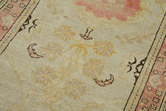 Handmade Area Rug – Classic Beige Cotton Wool Long Runner Rug 2'7''x12'1''