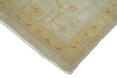 Tebriz Beige Classic Cotton Wool Handmade Area Rug 2'7'' x 7'10''