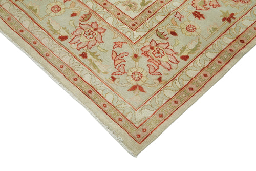 Handmade Area Rug - Classic Beige Turkish Wool Carpet 7'10'' x 10'2'' by Agacan