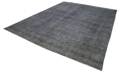 Persian Grey Classic Cotton Wool Handmade Area Rug 9'5'' x 13'0''