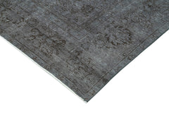 Persian Grey Classic Cotton Wool Handmade Area Rug 9'5'' x 13'0''