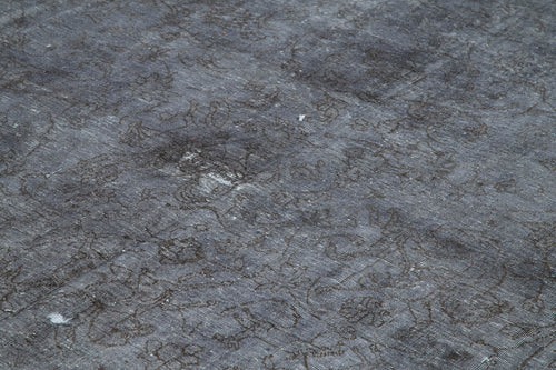 Persian Grey Classic Cotton Wool Handmade Area Rug 9'5'' x 13'0''