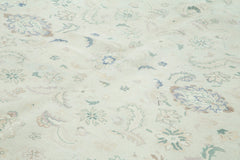 Persian Beige Classic Cotton Wool Handmade Area Rug 8'10'' x 11'6''