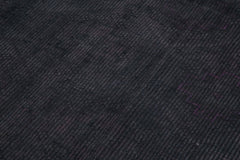 Geometric Kilim Black Geometric Goat Hair Handmade Rug 5'8'' x 9'11''