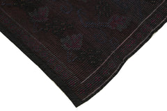 Geometric Kilim Brown Geometric Goat Hair Handmade Rug 5'6'' x 10'2''