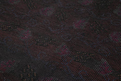 Geometric Kilim Brown Geometric Goat Hair Handmade Rug 5'6'' x 10'2''