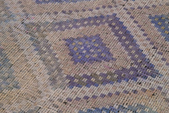 Geometric Kilim Beige Geometric Goat Hair Handmade Rug 5'7'' x 11'5''