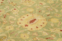 Tebriz Beige Classic Cotton Wool Handmade Area Rug 8'9'' x 11'3''