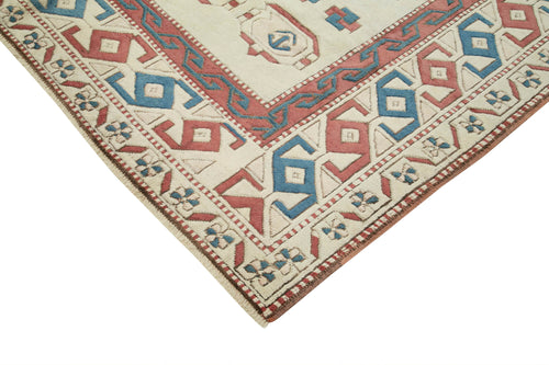 Tebriz Beige Classic Cotton Wool Handmade Area Rug 7'9'' x 11'0''