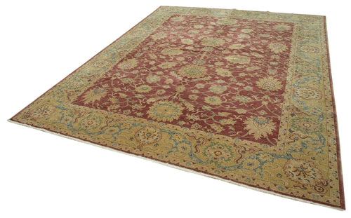 Tebriz Beige Classic Cotton Wool Handmade Area Rug 8'5'' x 10'6''
