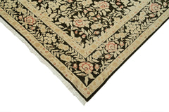 Handmade Area Rug – Classic Beige Cotton Wool Rug, Hand Woven Carpet 9'x12'