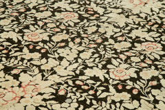 Handmade Area Rug – Classic Beige Cotton Wool Rug, Hand Woven Carpet 9'x12'