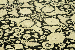 Tebriz Beige Classic Cotton Wool Handmade Area Rug 9'5'' x 13'3''