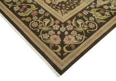 Tebriz Beige Classic Cotton Wool Handmade Area Rug 9'8'' x 13'0''