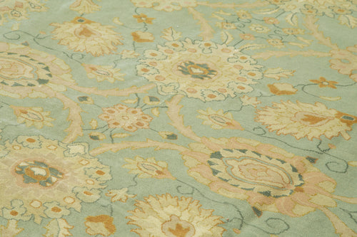 Tebriz Beige Classic Cotton Wool Handmade Area Rug 10'1'' x 13'8''